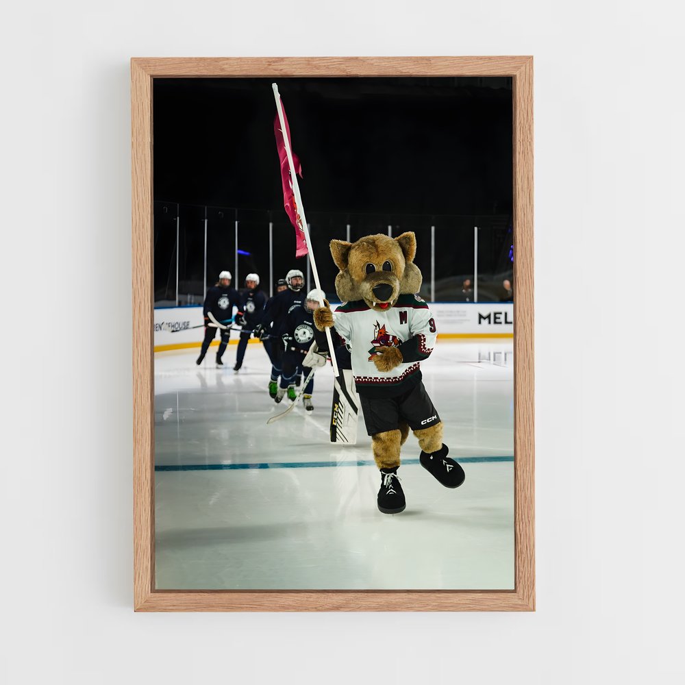 Poster Teddy Powerplay – affiche Hockey sur glace (vue 4)